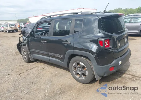 2017 Jeep Renegade Sport Fwd from USA, damaged, VIN ZACCJAAB4HPF43230